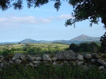 A countryside in Dublin Mountains, Glencullen