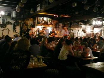 A live music at the Johnnie Fox's