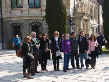|Our group at the palace terrace